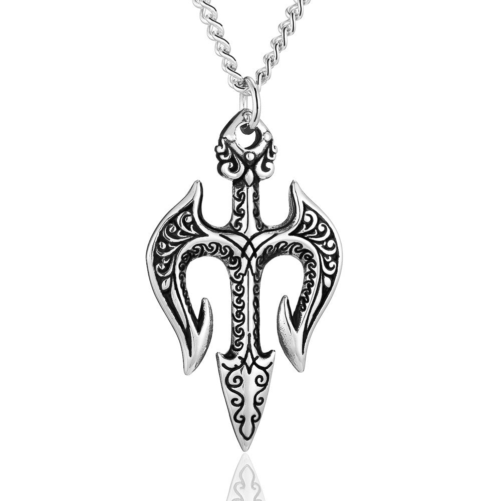 Zero-Stainless Unique Sword Necklace