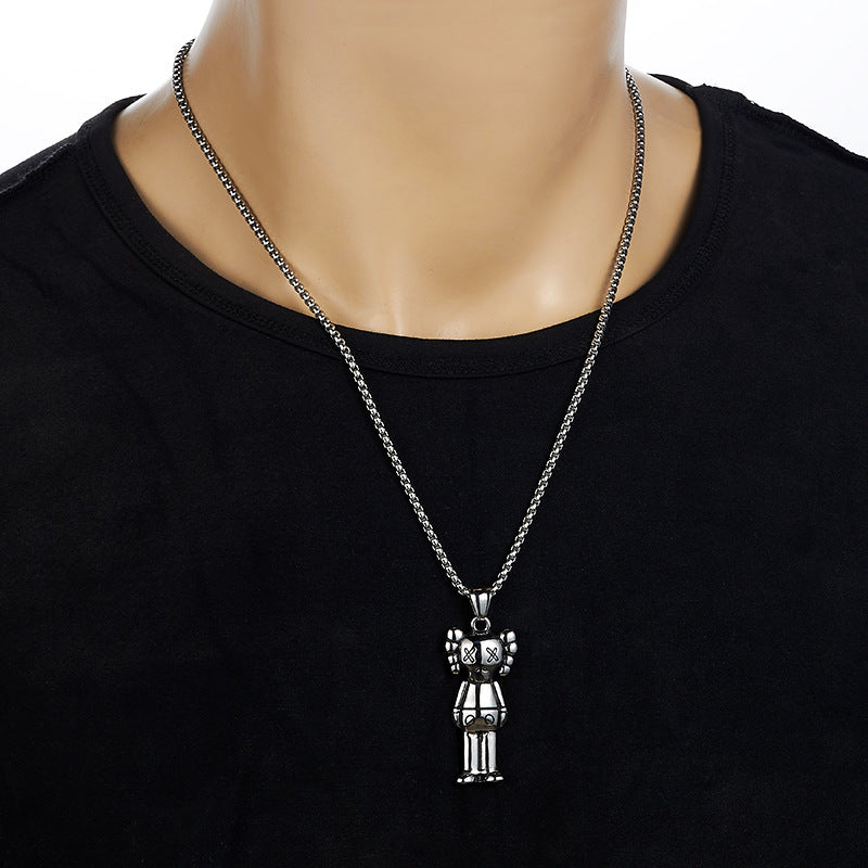 Zero- Stainless Steel KAWS Necklace