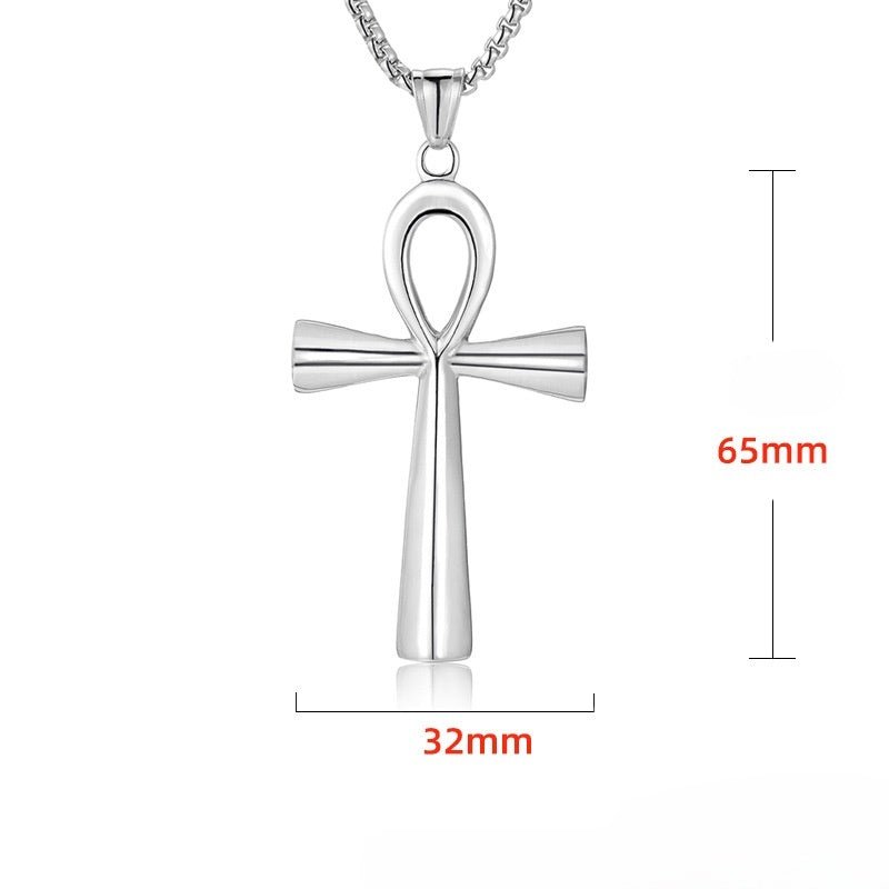Zero-Mysterious Ancient Egyptian Ankh Necklace 