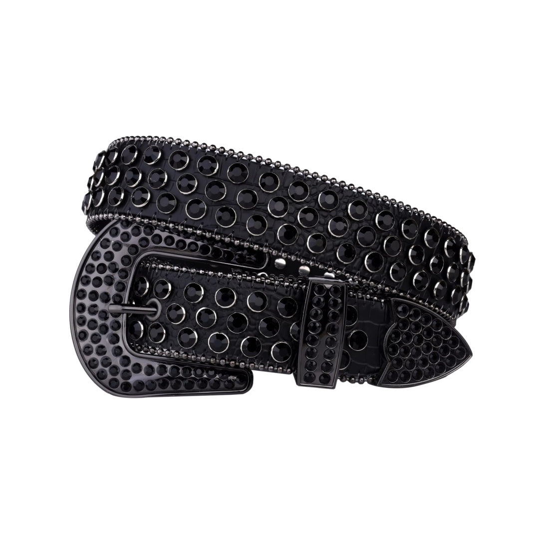 Zero- Dark Knight Rhinestone Belt