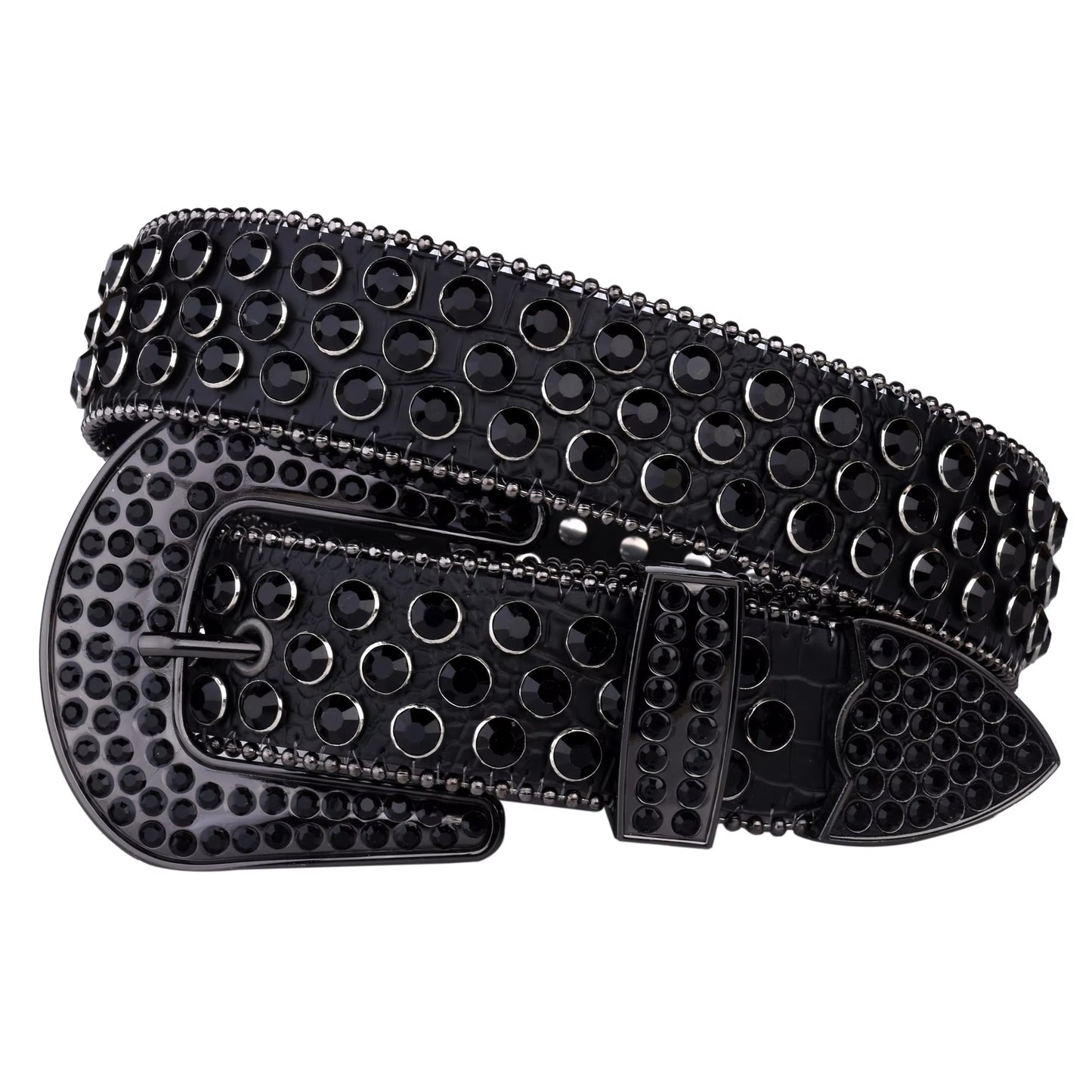 Zero- Dark Knight Rhinestone Belt