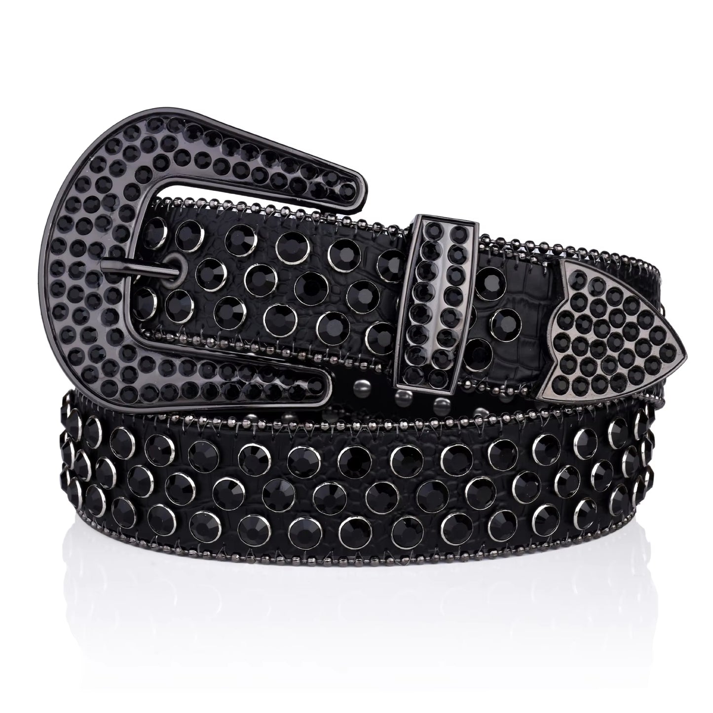 Zero- Dark Knight Rhinestone Belt