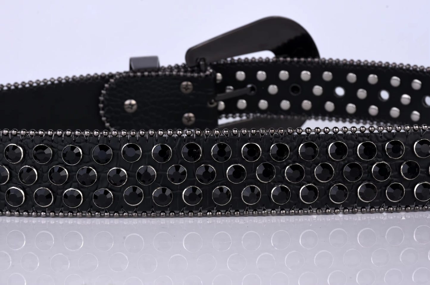Zero- Dark Knight Rhinestone Belt