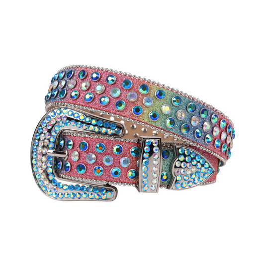 Zero-Sparkling Rhinestone Belt,Unleash Your Inner Diva